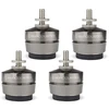 Image de Pack 4 Pieds Isolants Pour Enceintes Iso Acoustics Gaia Iii Gris Et No