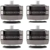 Image de Support denceinte Iso Acoustics GAIA III Neo Chrome vendus par 4 pièces