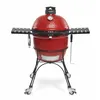 Image de Kamado Joe Classic Joe Série II Gril à Charbon de Bois en céramique de 18 Pouces et fumoir avec Chariot Plateaux latéraux grilles