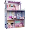 Image de Grande Maison De Poupée En Bois Rose 13 Accessoires Enfant Kyd-10922a Teamson Kids