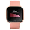 Image de Fitbit Versa - Aluminium rose or - montre intelligente avec bande - pÃªche - Bluetooth, NFC en occasion ou reconditionné