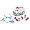Image de Ambulance Greentoys Gamme Greentoys 27,31 X 15,24 X 15,88 Cm Multicolor Plastique Recyclé