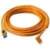 Image de Tether Tools TetherPro USB 3.0 A Angle Mâle vers Micro-B 46m Orange