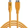 Image de Câble Usb Tether Tools Tetherpro Usb-c To 3.0 Micro-b 4.6 M Orange