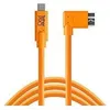 Image de Tether Tools USB-C á 3.0 Micro- B Right Angle 4 60m orange - CUC33R15-ORG