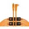 Image de Tether Tools TetherPro Optima 10G USB-C Right Angle 9,4m orange