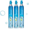 Image de sodastream - lot de 3 cylindres de recharge de gaz co2 60l pour machine Ã  gazÃ©ifier - 3 x cylindre gaz en occasion ou reconditionné