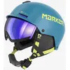 Image de Casque Marker Vijo+ bleu jaune avec lentille miroir bleu enfant - 47-51