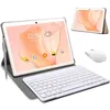 Image de Tablette Tactile Ordinateur portable 2 en 1 - 4G Double SIM WIFI 4Go+64Go Android 9.0 - Gris