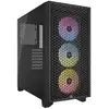Image de Boitier Pc - - 3000d Rgb Airflow - Atx Moyen-tour - 3 Ventilateurs Ar120 Rgb - Noir - (cc-9011255-ww)
