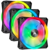 Image de Corsair Icue Ql120 Rgb Boitier Pc Ventilateur 12 Cm Noir, Blanc