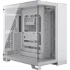 Image de Boîtier Pc - - 6500x Tempered Glass Mid-tower Dual Chamber - Blanc