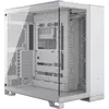 Image de Boîtier PC - CORSAIR - 6500X Tempered Glass Mid-Tower Dual Chamber - Blanc