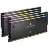 Image de Mémoire RAM - CORSAIR - Dominator Titanium RGB DDR5 - 32GB 2x16GB DIMM - 7000MT/s - Intel XMP 3.0 - 1.45V - Noir