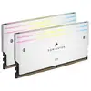 Image de Mémoire Ram - Dominator Titanium Rgb Ddr5 - 32gb 2x16gb Dimm - 6000mt/s - Intel Xmp 3.0 - 1.40v - Blanc Cmp32gx5m2b6000c