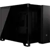 Image de Boîtier Pc - - 2500x Tempered Glass Micro Atx Dual Chamber - Noir