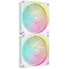 Image de Refroidissement PC - CORSAIR - CO-9051032-WW - Kit de démarrage ventilateurs iCUE LINK LX140 RGB White Dual Fan