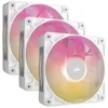 Image de Ventilateur - CORSAIR - iCUE LINK RX120 RGB MAX - Triple Pack - Blanc - RGB personnalisable