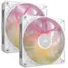 Image de Refroidissement pc - corsair - co-9051040-ww - icue link rx140 rgb max white dual fan COR1734308857797