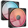 Image de Corsair Icue Link Lx140-r Rgb Boitier Pc Ventilateur 14 Cm Noir 2 Pièce(s)