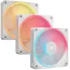 Image de Corsair Icue Link Lx120-r Rgb Boitier Pc Ventilateur 12 Cm Blanc 3 Pièce(s)
