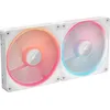 Image de Refroidissement PC - CORSAIR - CO-9051056-WW - iCUE LINK LX140R RGB white Dual Fan