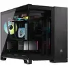 Image de Boîtier Pc - Cc-9011287-ww - 2500x - Matx - Pc Case - Black/obsidian Aluminum