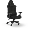 Image de Corsair Tc100 Relaxed Siège De Jeu Universel Siège Rembourré Noir
