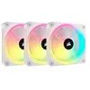 Image de Qx Rgb Series - Icue Link Qx120 Rgb White - Ventilation Pc - 120mm - Starter Kit