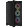 Image de Boitier Pc - Icue 2000d Rgb Airflow - Mini Itx - 3 Ventilateurs Af120 Rgb Slim Inclus - Noir - (cc-9011246-ww)