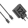 Image de Chargeur Motorola Turbopower 125 W + Câble Usb C Noir