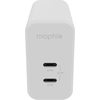 Image de Mophie 409909304 Chargeur D'appareils Mobiles Ordinateur Portable, Smartphone, Tablette Blanc Secteur Charge Rapide Int
