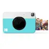 Image de Kodak printomatic - appareil photo à impression instantanée avec papier autocollant zink 5 cm x 7,6 cm, bleu RODOMATICBL