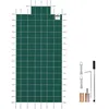 Image de Couverture de Sécurité pour Piscine-VEVOR-6.1x12.2 m-Marches dextrémité Centrales 12x24 m-Résister au Soleil-Vent