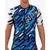 Image de Maillot triathlon Zoot LTD Aero manche courte bleu noir blanc - S