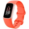 Image de Fitbit Charge 6 Bracelet Connecté Aluminium Or Champagne Corail 38,6x18,5x11,7 Mm Fitbit