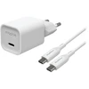 Image de Mophie USB-C GaN Wall Adapter 20W + Câble liasse