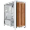 Image de Boîtier PC - CORSAIR - FRAME 4000X RS - Moyen Tour - 4 ventilateurs RS120 - Blanc/bois clair