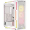 Image de Boîtier PC ATX - CORSAIR - 5000T LX RGB - 3 Ventilateurs LX120 RGB - Éclairage Aurora RGB - Blanc