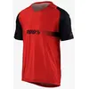 Image de Maillot 100% VTT Celium manche courte rouge noir - S