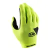 Image de Gant cross 100% Ridecamp jaune fluo- M
