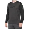 Image de Maillot manches longues vélo 100% Ridecamp - noir - homme - manches longues - respirant