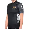 Image de Maillot route/gravel manches courtes femme 100% Exceeda noir- S