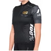 Image de Maillot route/gravel manches courtes femme 100% Exceeda noir- M
