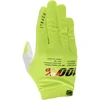 Image de Gants cross 100% Itrack jaune fluo- L