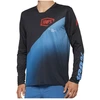 Image de Maillot VTT manches longues 100% R-Core X SP22 noir/bleu- L