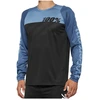 Image de Maillot VTT manches longues 100% R-Core SP22 noir/bleu- S