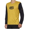Image de Maillot VTT manches longues 100% Airmatic SP22 jaune/noir- S
