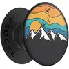 Image de Pop Grip Pour Smartphones Standard Avec Design De Haute Montagne Noir / Jaune Popsockets