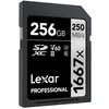 Image de Carte SDXC - LEXAR - 256 Go - 250 Mo/s - Classe 10 UHS-II - 1667X Professional